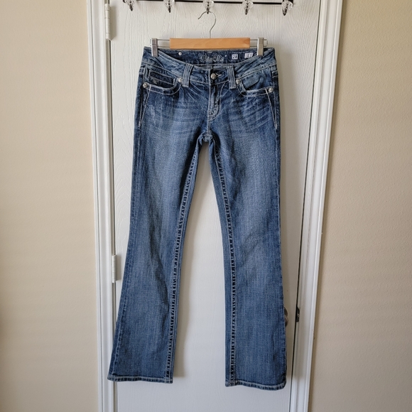 Miss Me Boot Cut Jeans 28 - Picture 1 of 10